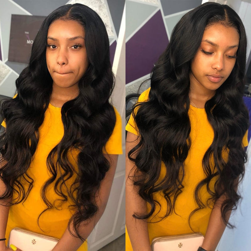 Peruvian Glueless Body Wave Human Hair Wig