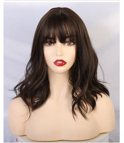 Synthetic 12 Inch Short Wavy Wigs