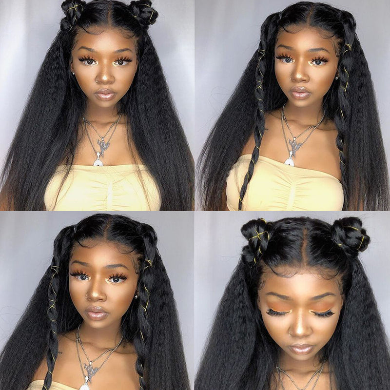 Kinky Straight Brazilian Lace Wig