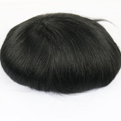 Toupee For Men With Transparent Thin skin